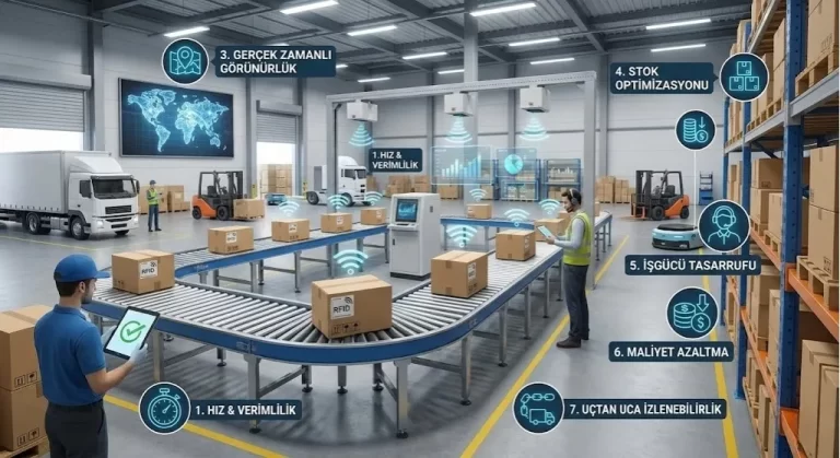 Lojistikte RFID Kullanımının 7 Büyük Avantajı