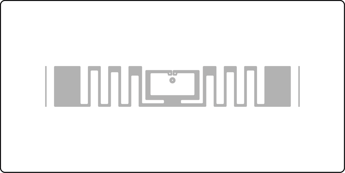 102x51 RFID Lojistik Etiketi