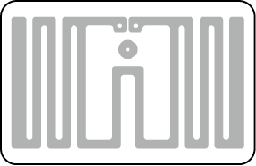 24x15.5mm RFID Sağlık Etiketi