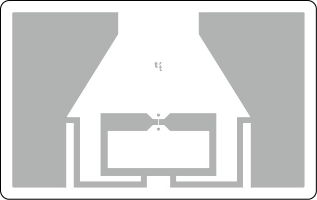 34x54 RFID Gıda Etiketi