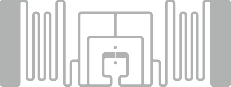 40x15 RFID Tekstil Etiketi
