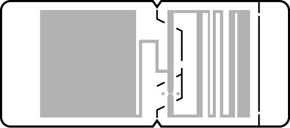 48x21 RFID Gıda Etiketi