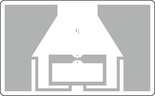 53x33 RFID Araç Etiketi