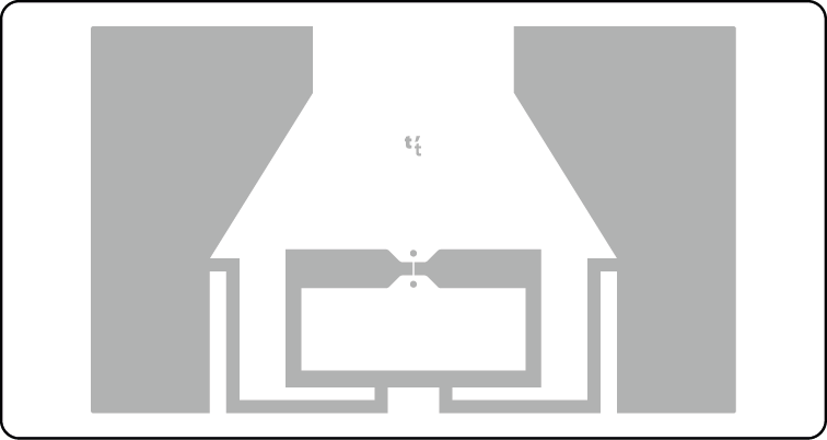 64x34 RFID Araç Etiketi