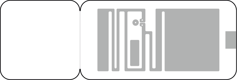68x23 RFID Gıda Etiketi