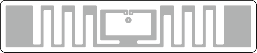 73x15 RFID Lojistik Etiketi