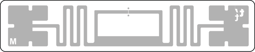 74x15 RFID Araç Etiketi
