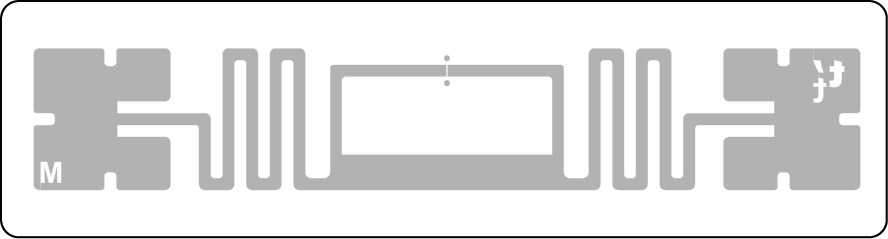 75x20 RFID Araç Etiketi