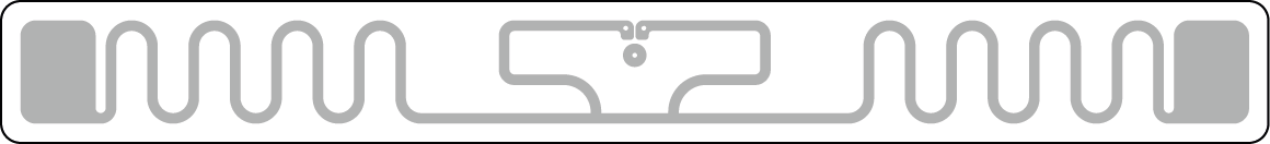 98x11 RFID Araç Etiketi