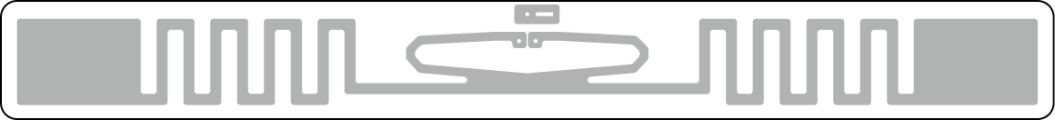 98x11 RFID Perakende Etiketi