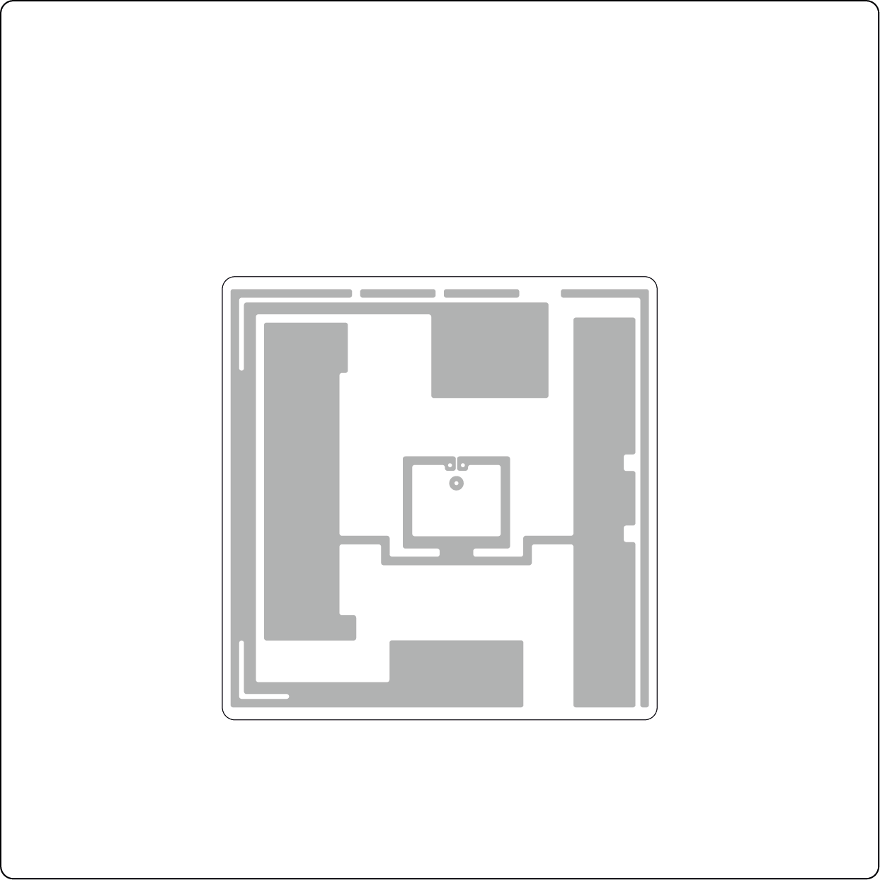 99x105 RFID Lojistik Etiketi